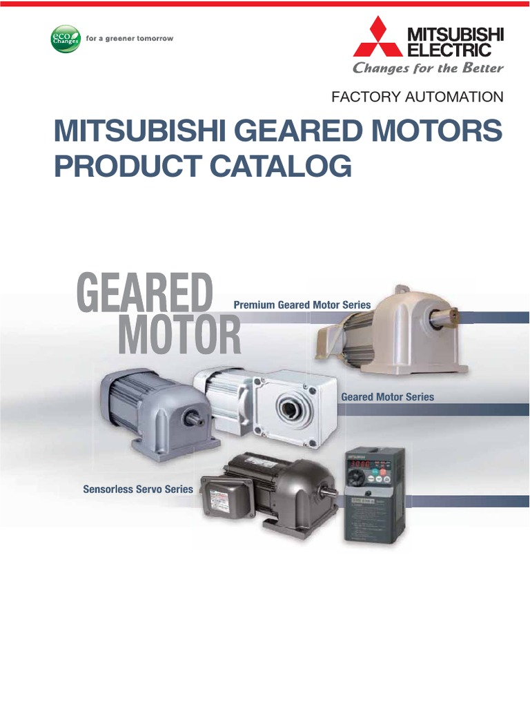Geared Motors Catalog Electric Motor Force