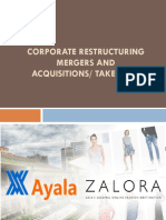 Corporate Restructuring Mergers and Acquisitions/ Take Over