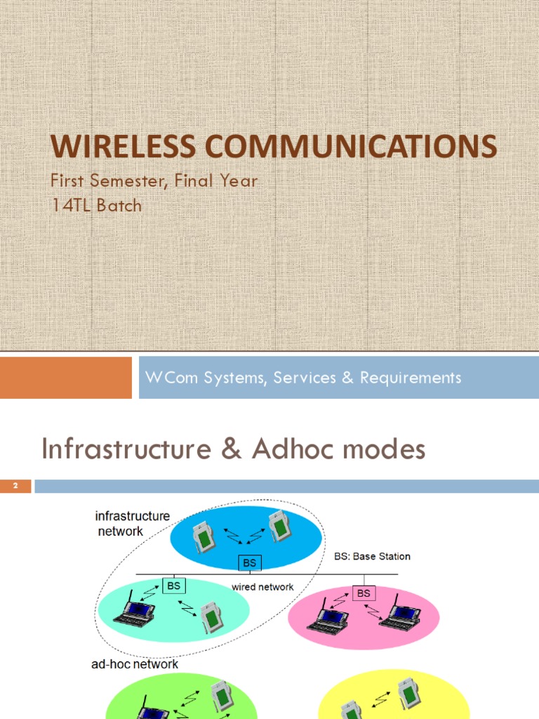 Wireless Communication Systems, Services & Requirements | PDF | 3 G | 4 G