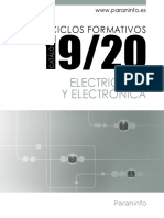 Catalogo Ciclos Electricidad Electronica 2019 2020 PDF