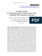 PAPER - Canadian Crudes - A Comparative Study of SARA Fractions From a Modified HPLC Separation Technique