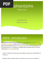 Hspa/Hsdpa: (Beyond 3G)