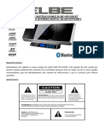 Manual Elbe Hifi 558 BT Microcadena Estereo Digital Bluetooth Mp3