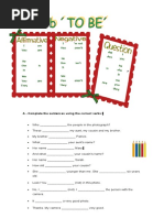 A - Complete The Sentences Using The Correct Verbs