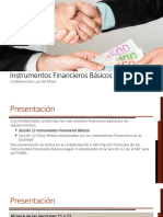 Instrumentos Financieros Básicos: Reconocimiento e Información