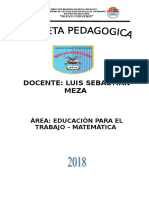 Carpeta Pedagógica 2018