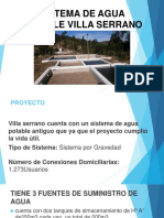 Sistema de Agua Potable Villa Serrano