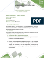 Proyecto Económico Productivo-Estación 3-Matemáticas - Danilo Ordoñez