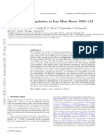 The Case For Strangulation in Low-Mass Hosts: DDO 113