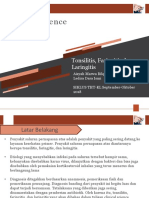 Tonsilitis Faringitis Laringitis