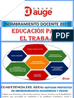 Educación Por El Trabajo