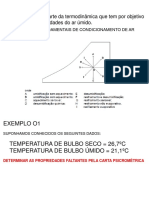 1 Processos Psicrométricos