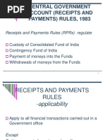 Central Government Account (Receipts and Payments) Rules, 1983