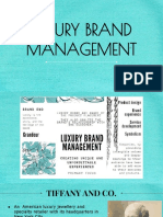 Luxury Brand Management: A Comparison of Tiffany & Co. and Zoya