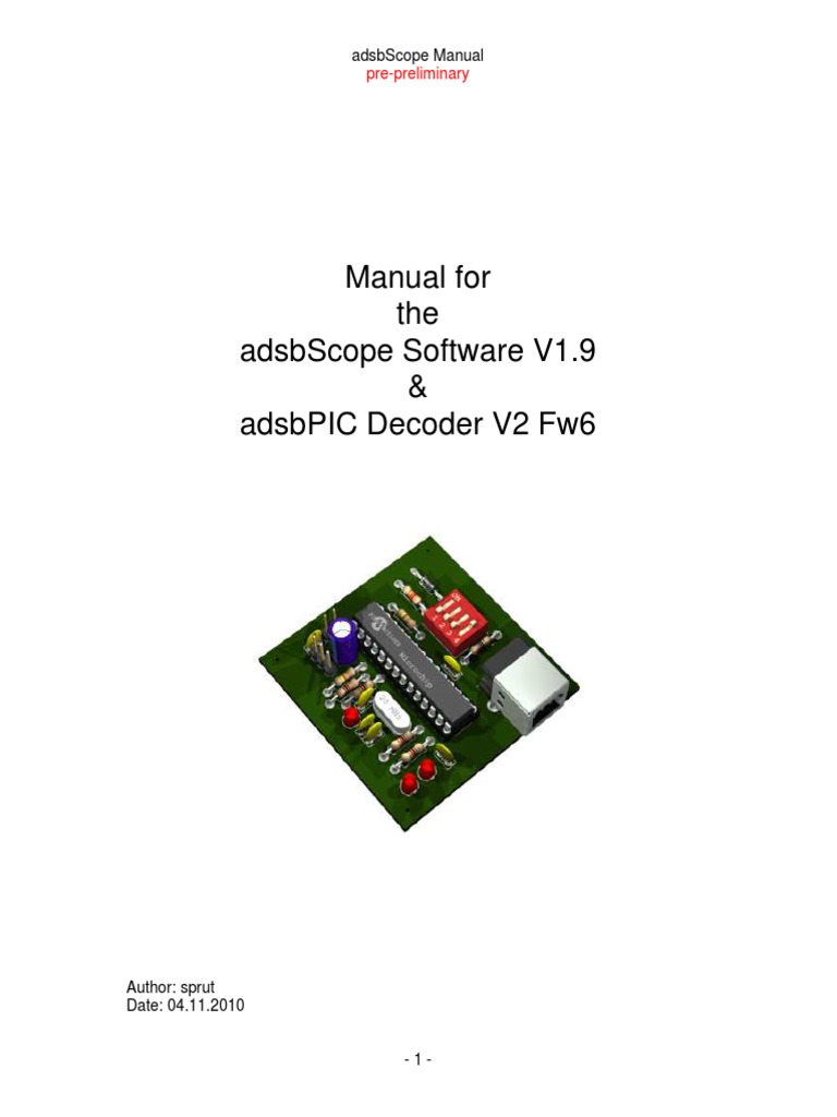 AdsbScope en | PDF | Computer File | Directory (Computing)