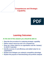 Resources, Competences and Strategic Capability