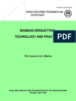 Biomass Briquetting Technology and Practices FAO