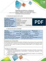 Guía de Actividades y Rúbrica de Evaluación - Paso 1 - Actividad de Reconocimiento PDF