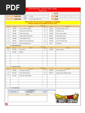 dragon ball super card game list Dragon Ball Super Card Game Rarity Guide | Introducing the Differences  Between Masters and Fusion World