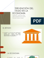 Intervencion Del Estado en La Economia