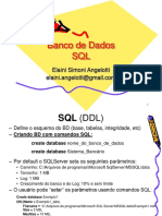 Banco de Dados - SQL - Elaini