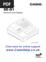 User's Manual Electronic Cash Register