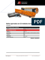 Ficha Técnica Baliza Apernada Con 22 Módulos de Iluminación COD BA1002