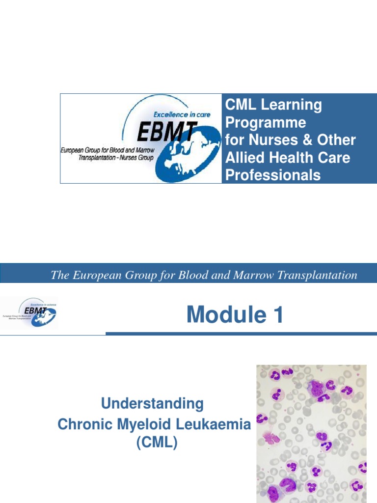 CML Overview for Healthcare Professionals | PDF | Fluorescence In Situ ...