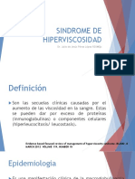 Síndrome de Hiperviscosidad: Diagnóstico y Tratamiento