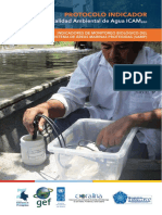 Protocolo Indicador: Calidad Ambiental de Agua ICAM