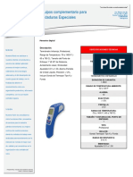 TOS-003-C Pirometro y Detector de Gas