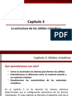 Capitulo 3 La Estructura de Los Solidos Cristalinos