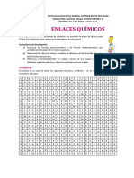 Enlaces químicos: tipos de uniones entre átomos