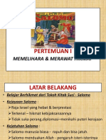 Pertemuan 1 Minggu Kitab Suci Nasional 2019