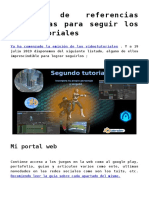 Desarrollo de Videojuegos para La Web. Referencias para Seguir Videotutoriales Verge3d