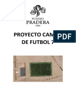 Proyecto Construcción Campo Fútbol 7