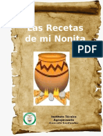 Recetario de Mi Nonita 2019