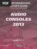 Audio Consoles: The International Buyer'S Guide