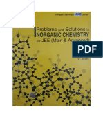 Problems and Solutions in Inorganic Chemistry For IIT JEE Main and Advanced by V Joshi Cengage Part 1 Upto Chapter 4 Qualitative Inorganic Analysis