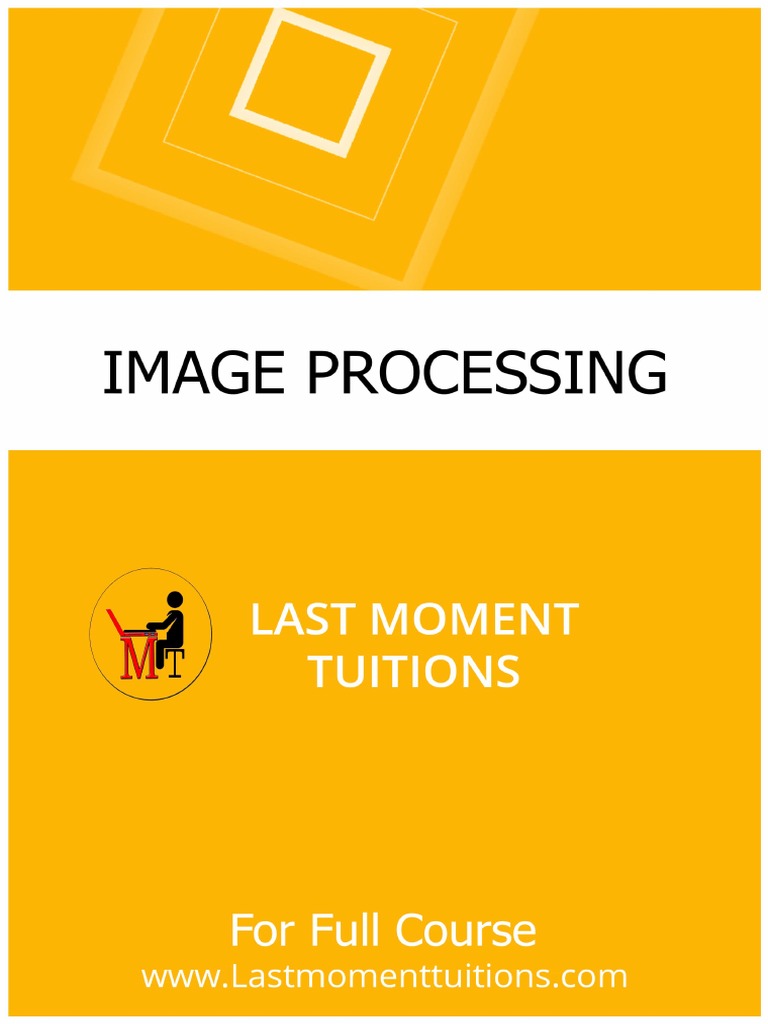 Image Processing Full Notes | PDF