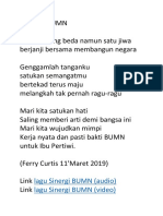 Lagu Sinergi Bumn PDF