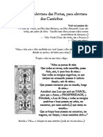 Feitiço de Abertura Das Portas - Kefron Primeiro PDF