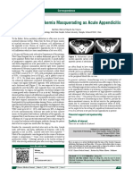 Acute Myeloid Leukemia Masquerading As Acute Appendicitis: Correspondence