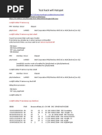 Test Wifi Hotspot-Word List