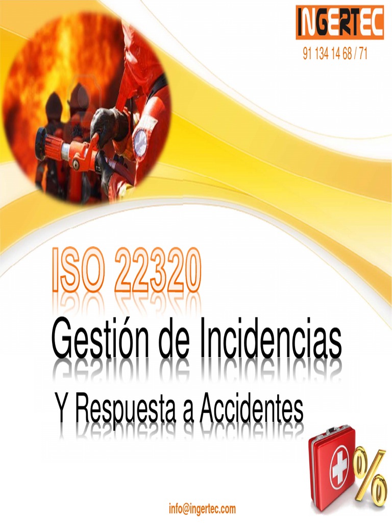 ISO 22320: Gestión de Emergencias | PDF | Información | Gestión de la ...