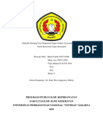 Makalah Tentang Teori Sequential Organ Failure Assessment