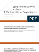 Biointerfacing Polyelectrolyte Microcapsules - A Multifunctional Cargo System