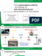 Need To Review Madhumeha Chikitsa According To Ayurvedic Pathophysiology For The Optimum Benefit of The Patient