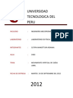 Lab 1 - 1era Ley Newton