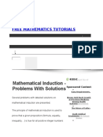 Free Mathematics Tutorials